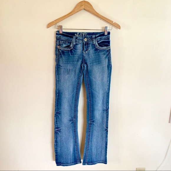 Wallflower Straight Leg Denim Jeans 